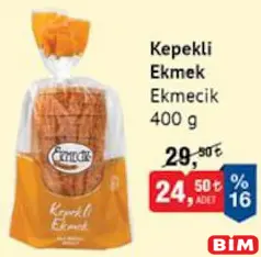 EKMECİK KEPEKLİ EKMEK 400 G